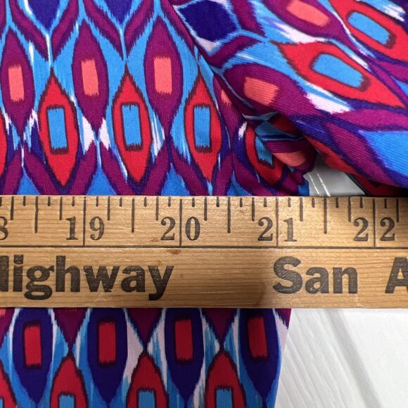 La Blanca Cover Up Dress Kaftan Santorini Tunic Ikat Knotted Sleeve Size Small - Picture 8 of 8